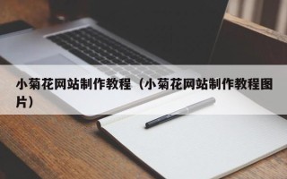 安庆小菊花网站制作教程（小菊花网站制作教程图片）